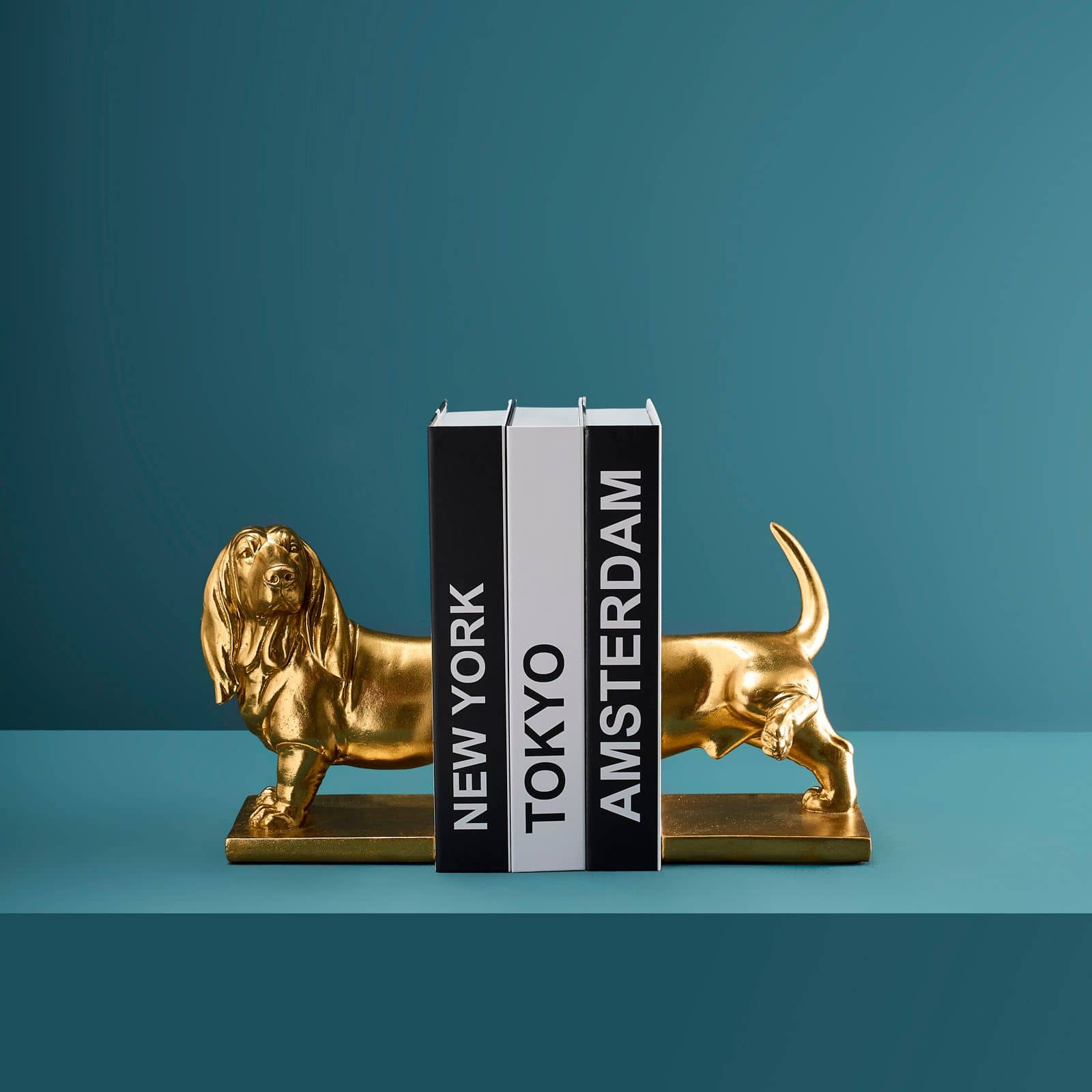 2-pack bokstöd tax, guld