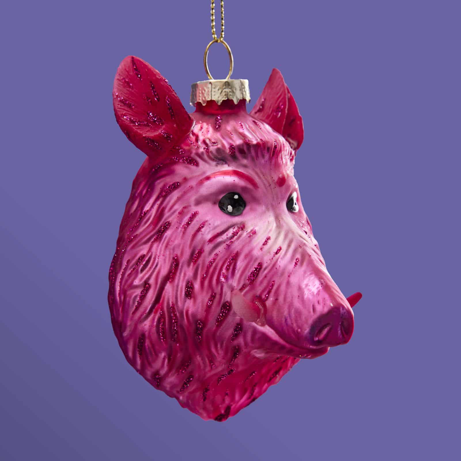 Decorative hanger Willy, Magenta