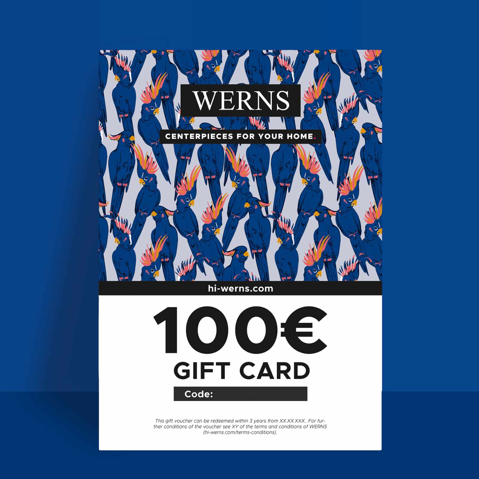 Gift Card with different values
