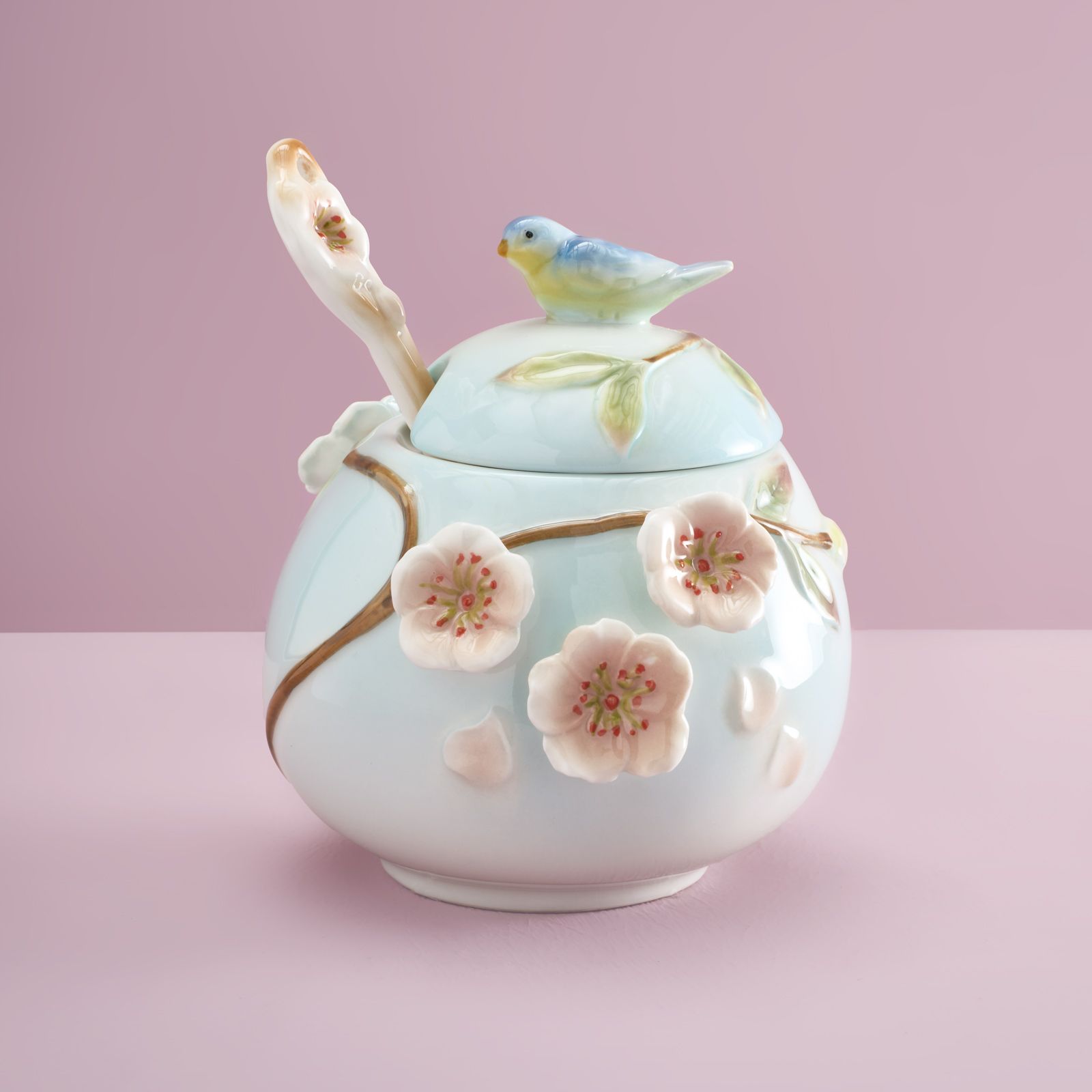 3-piece tea, milk & sugar set Birds 3-piece tea, milk & sugar set Birds