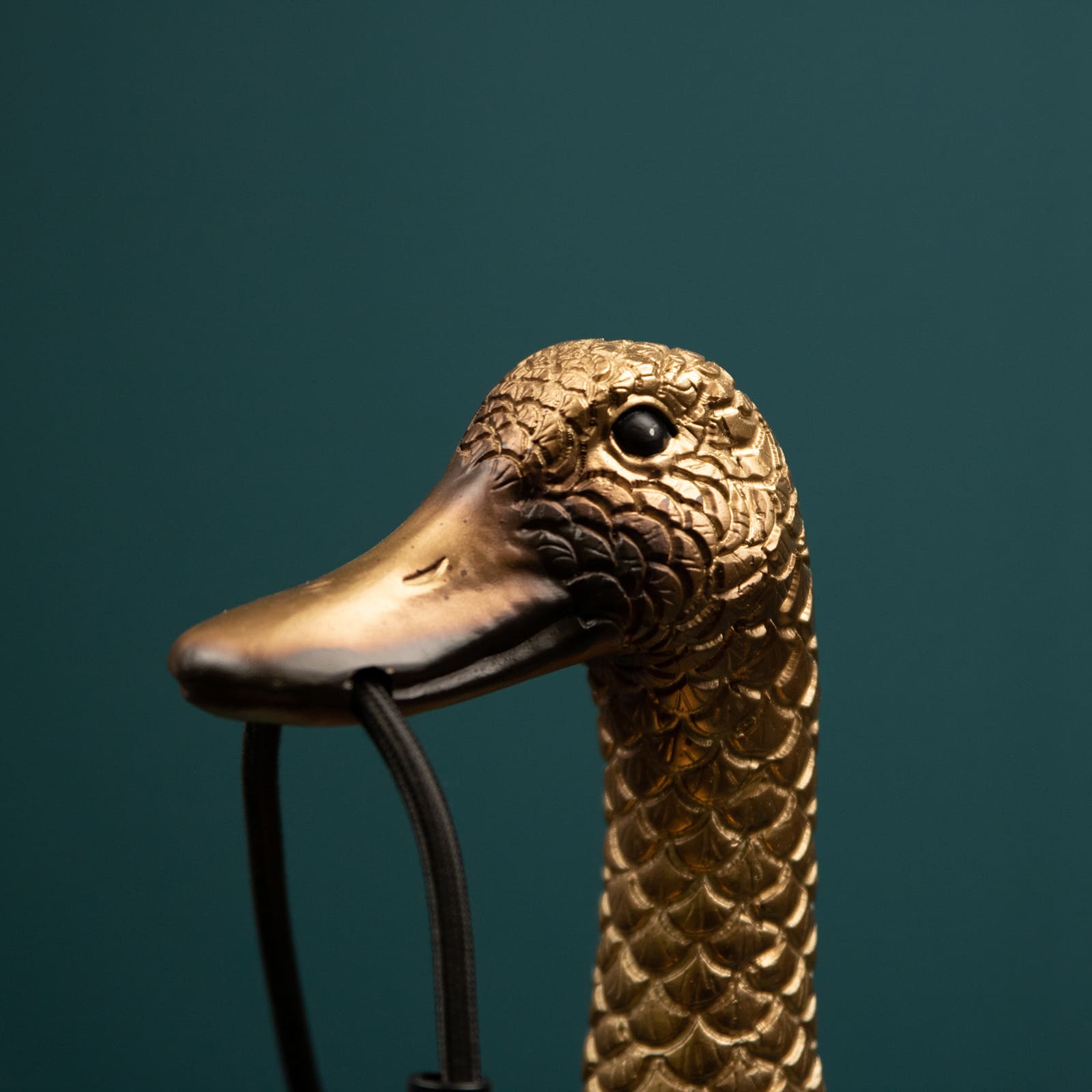 Table lamp duck Son of a Duck, gold