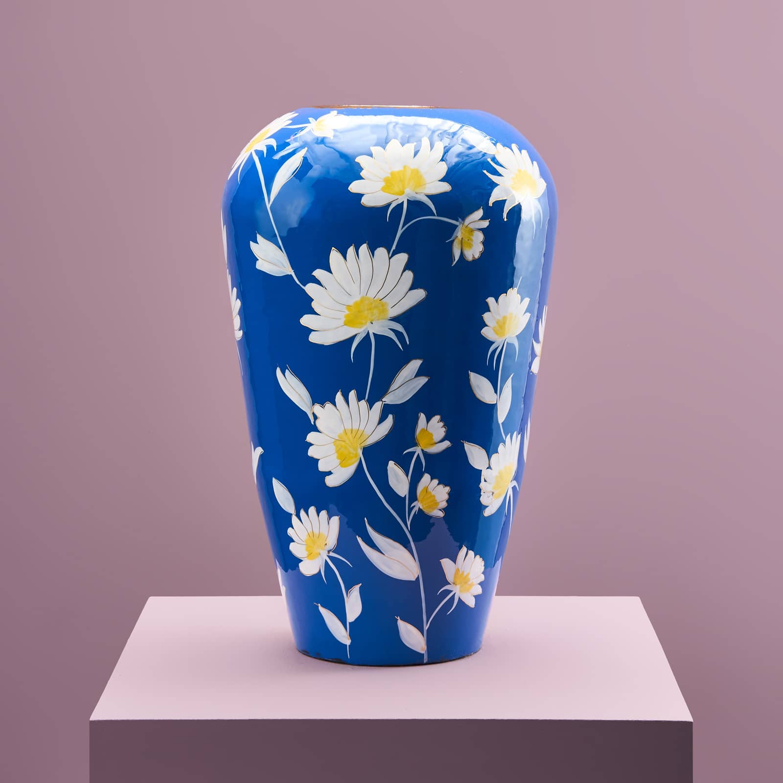 Vase Margarita L, blue