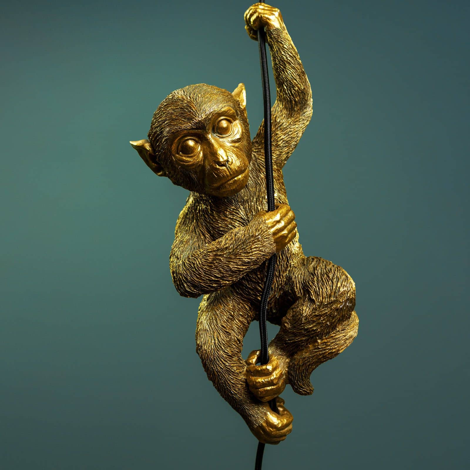 Ceiling lamp monkey Chip, gold