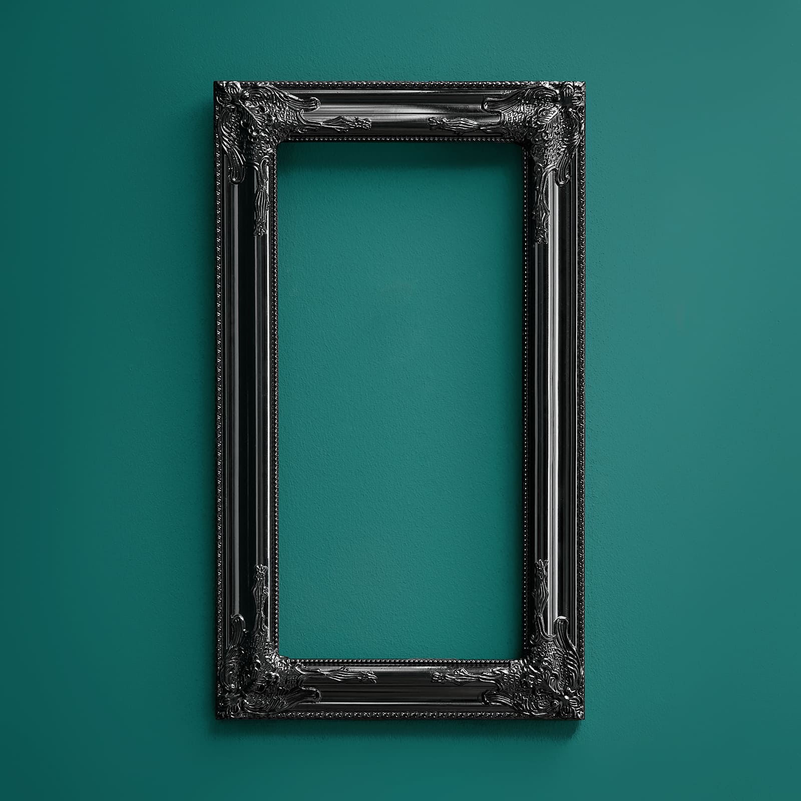 Decorative frame, Black, 40x70 cm