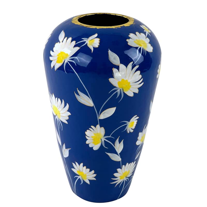 Vase Margarita L, blau