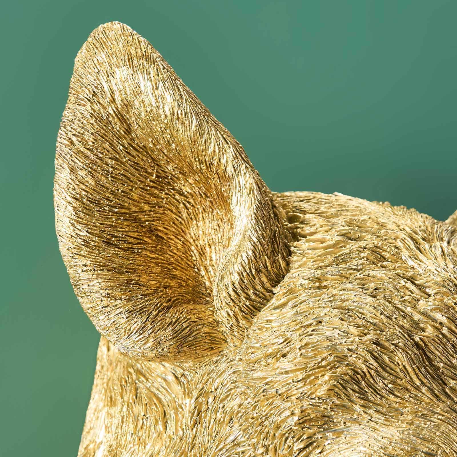 Wall lamp wild boar / pig Willy, gold