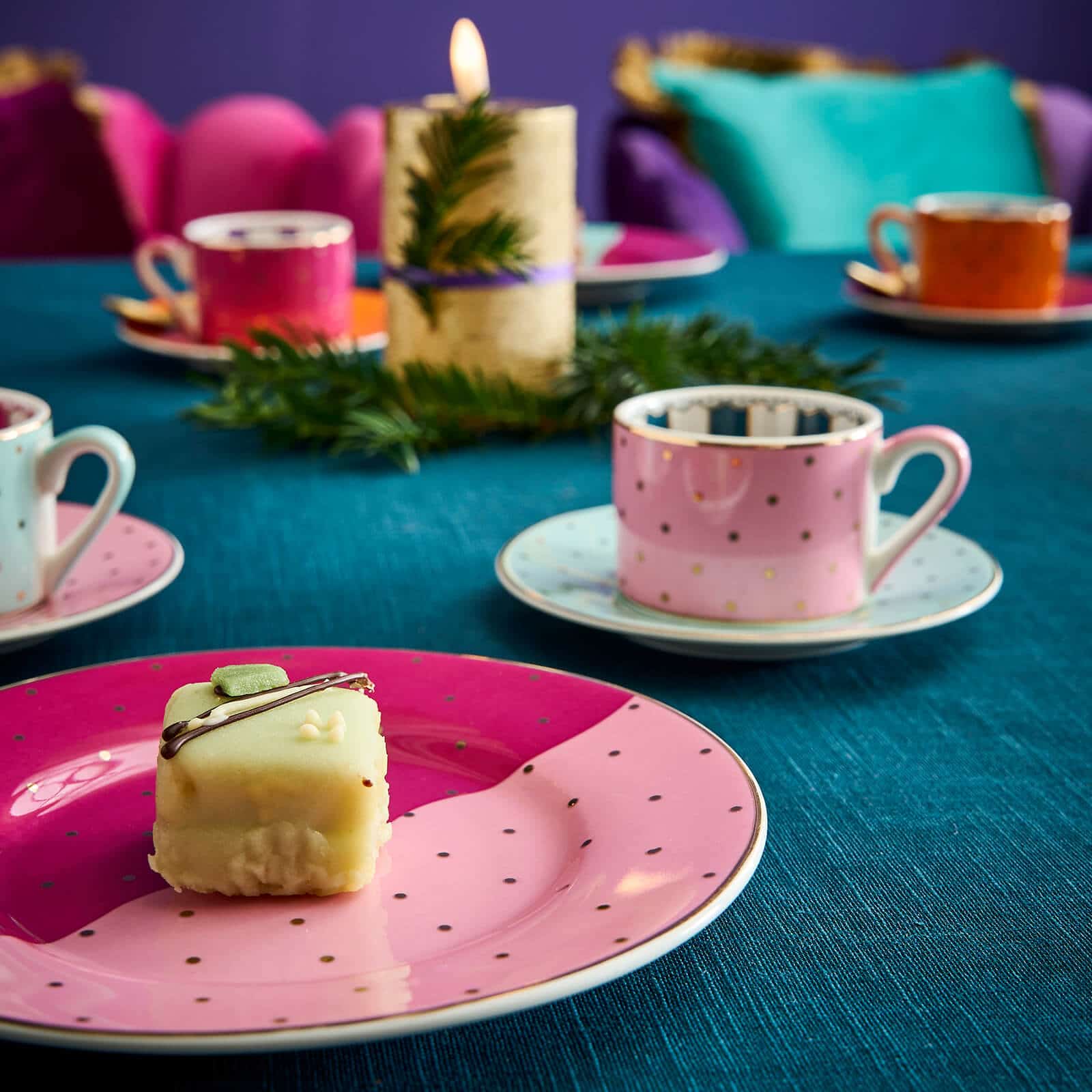 4er Set Espressotasse Fancy Colors