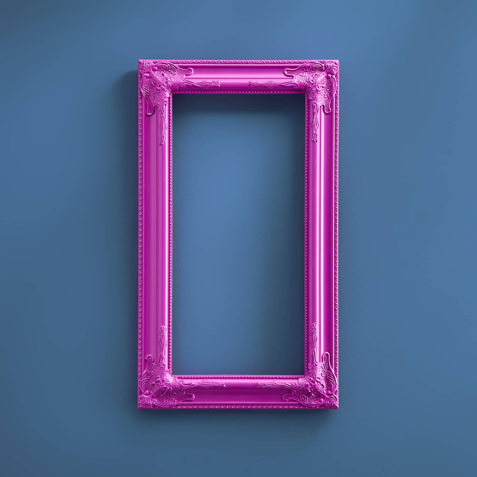 Decorative frame, Magenta, 40x70 cm