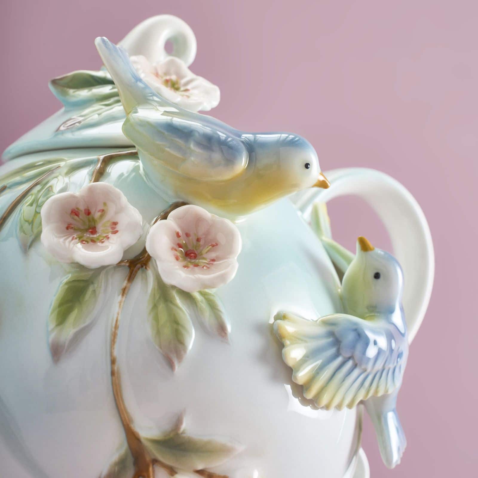 3-piece tea, milk & sugar set Birds 3-piece tea, milk & sugar set Birds
