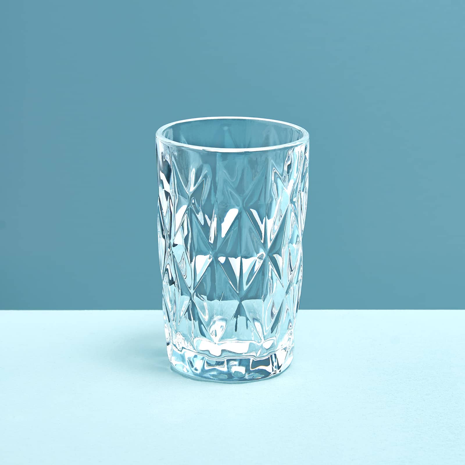 4er-Set Longdrinkglas, klar, Glas, 8x13 cm