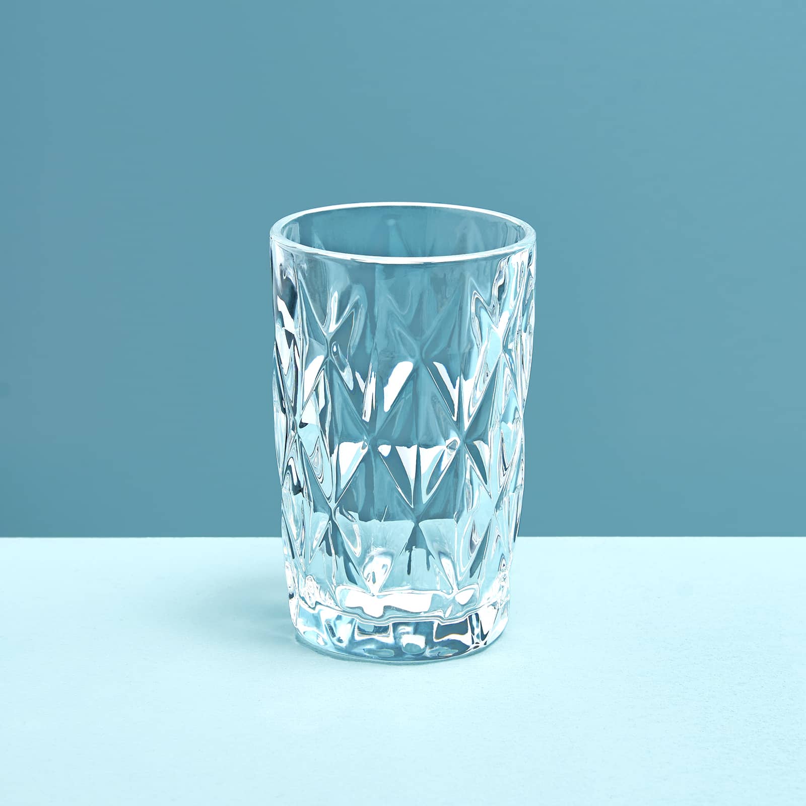 Set of 4 long drink glass, clear, glass, 8x13 cm