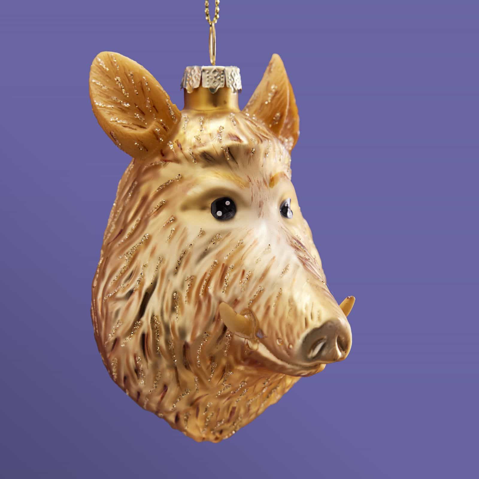 Decorative hanger Willy, Gold
