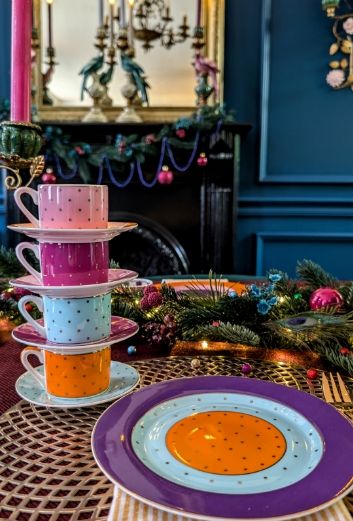 Masă de Crăciun extravagantă