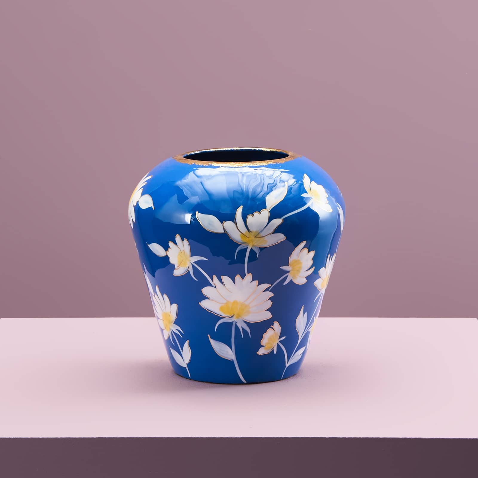 Vase Margarita S, blau