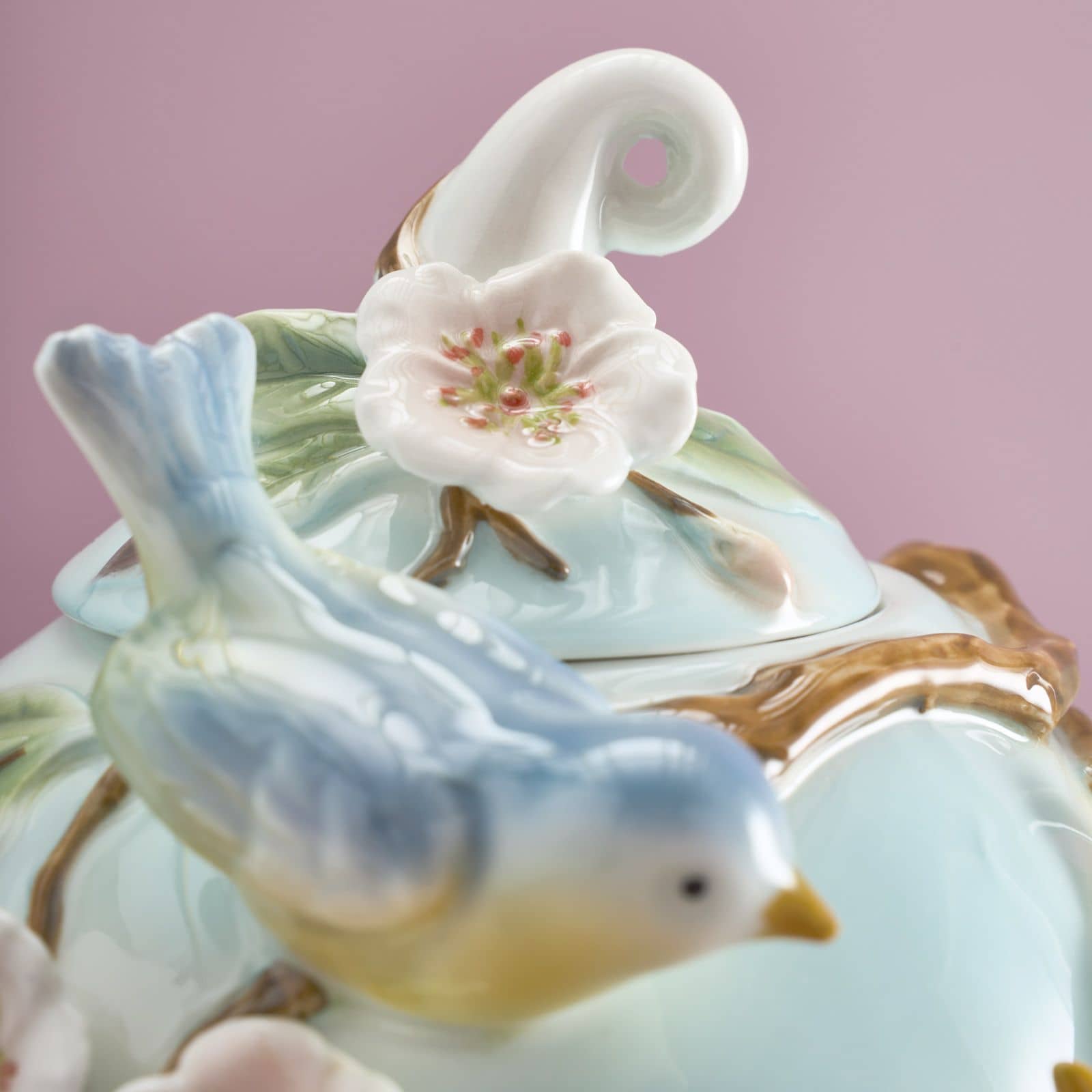 3-piece tea, milk & sugar set Birds 3-piece tea, milk & sugar set Birds