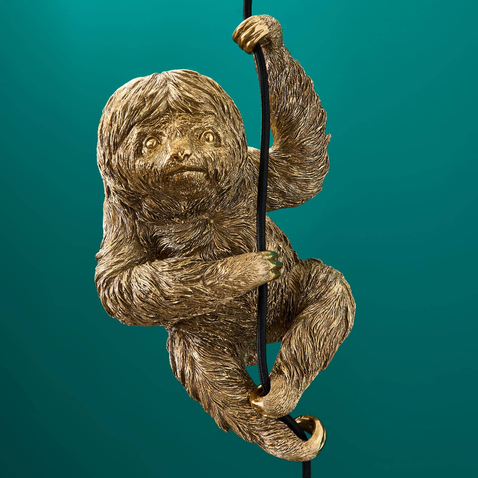 Ceiling lamp sloth Flash, gold
