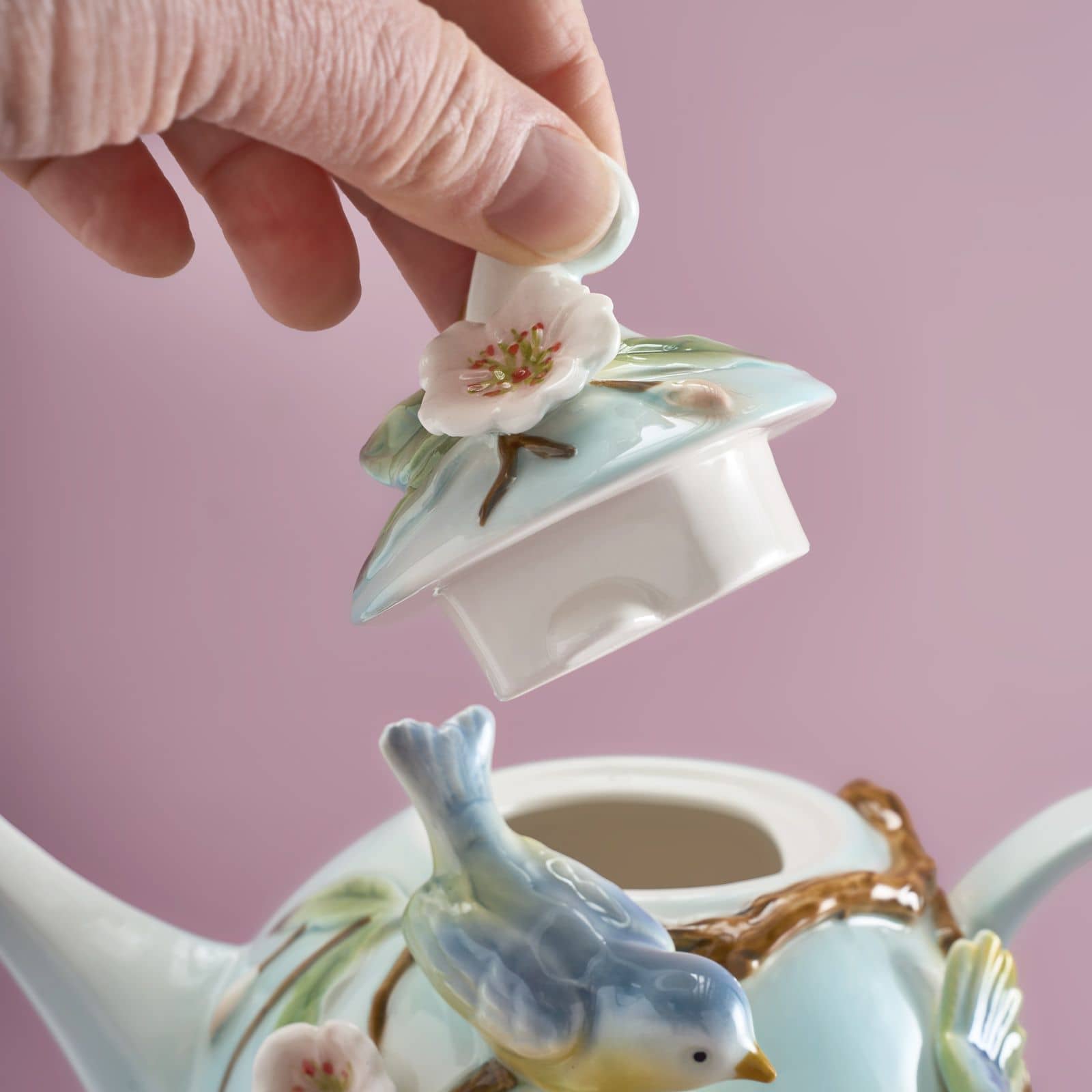 3-piece tea, milk & sugar set Birds 3-piece tea, milk & sugar set Birds