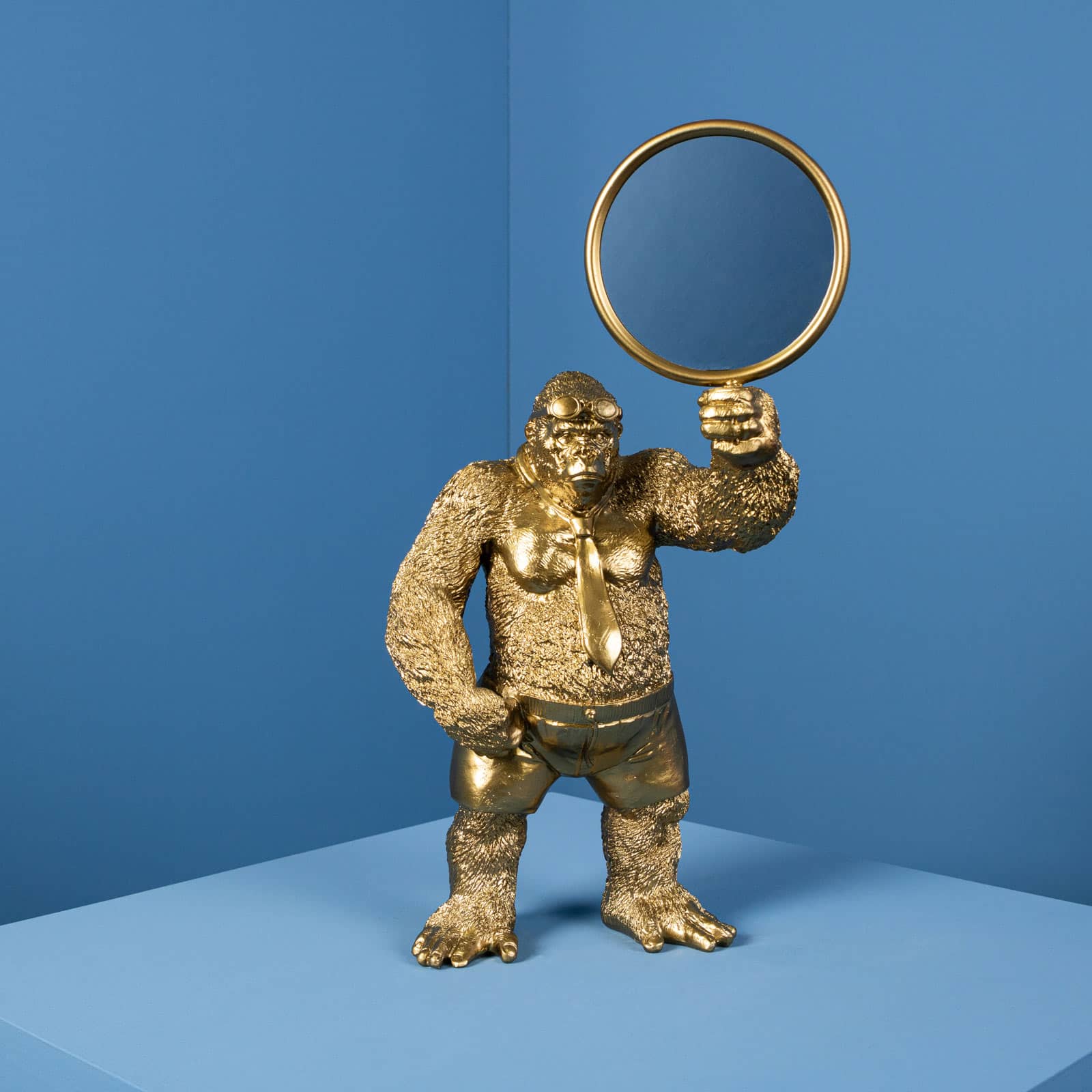 Spiegel Affe Mirror Monkey, gold