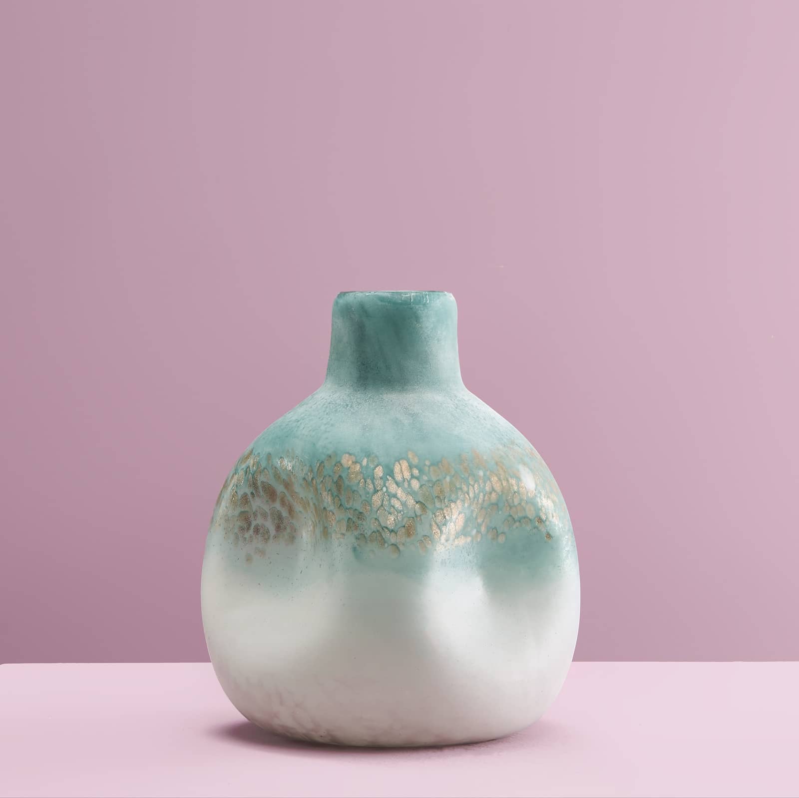 Vase Alea I, turquoise