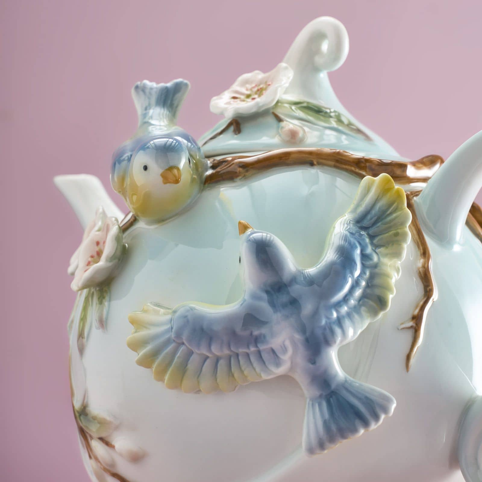 3-piece tea, milk & sugar set Birds 3-piece tea, milk & sugar set Birds