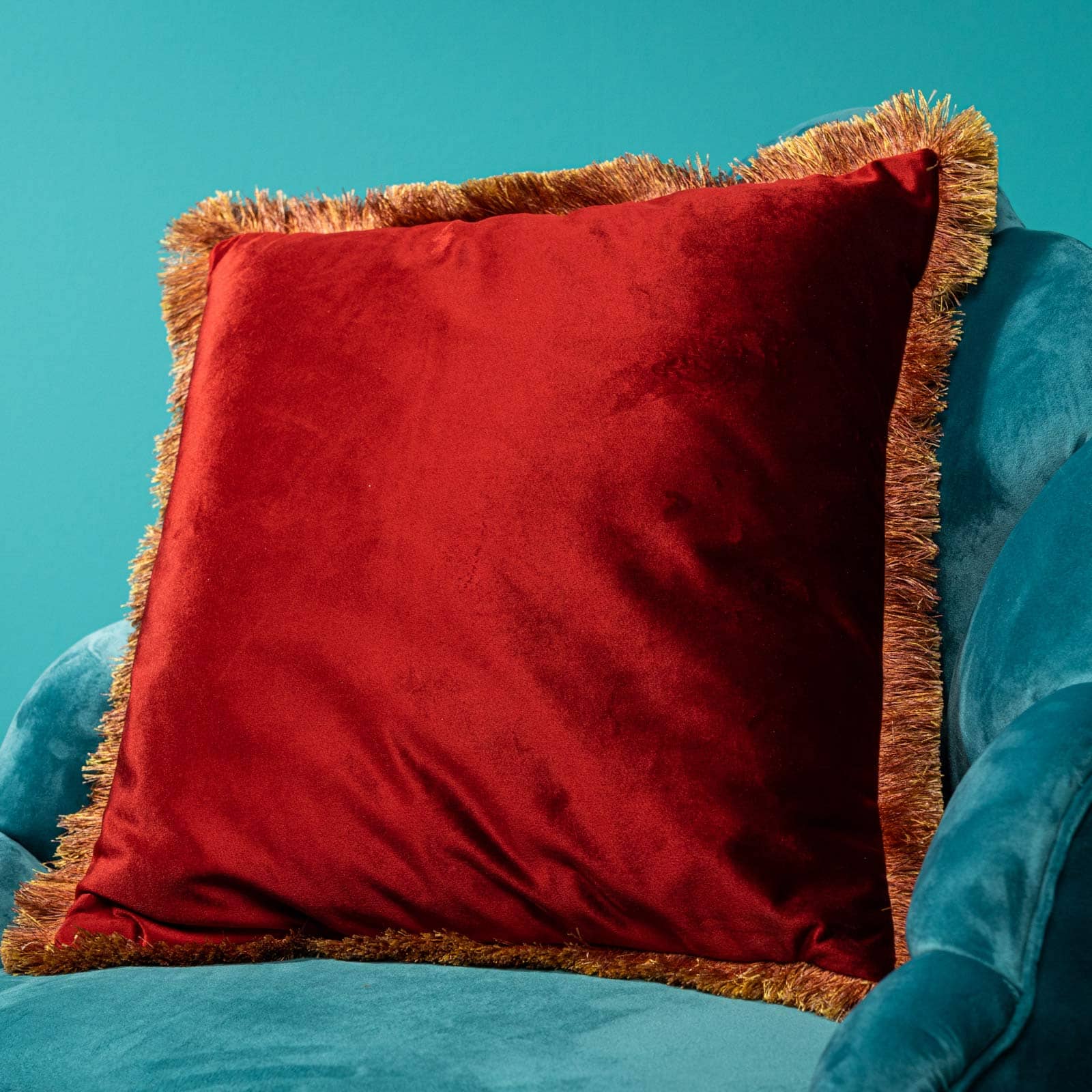 Velvet cushion