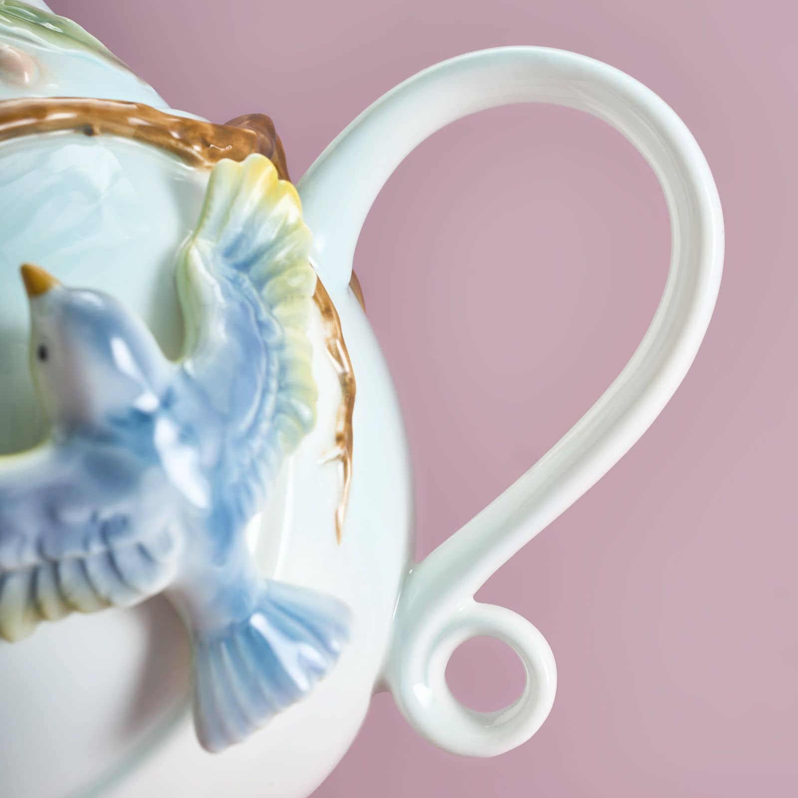3-piece tea, milk & sugar set Birds 3-piece tea, milk & sugar set Birds