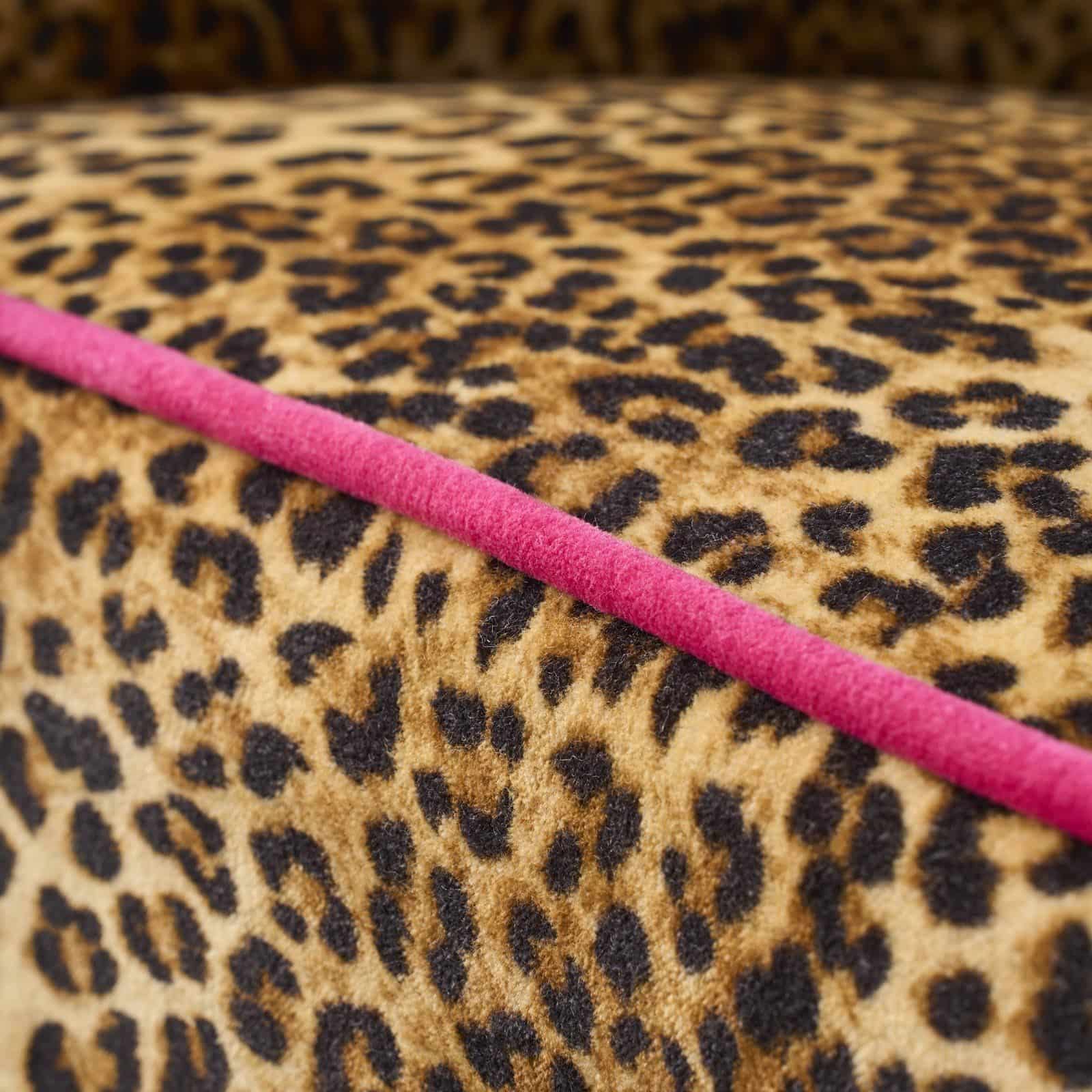 Lænestol m. Leopardmotiv Jungle Love