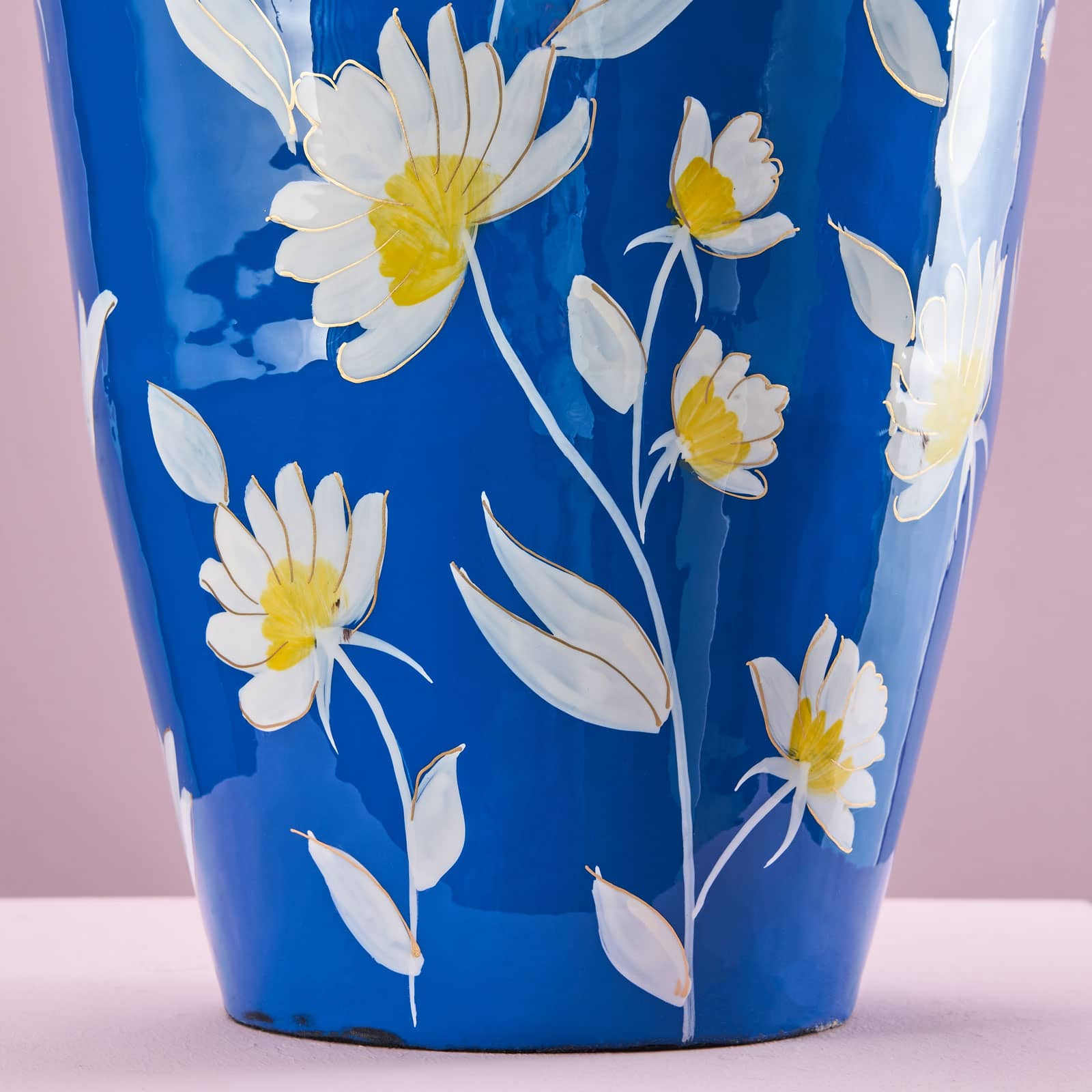 Vase Margarita L, blau